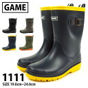 ゲーム GAME 長靴 1111 キッズ 子供靴 雨雪 秋冬 防水 防寒 防滑 ベルト 屈曲性 無地