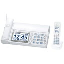 Panasonic パナソニック【KX-PD604DL-W】KXPD604DL-W デジタルコードレス普通紙FAX ホワイト おたっくす(親機の受話器をコードレス+子機1台つき)【KK9N0D18P】
