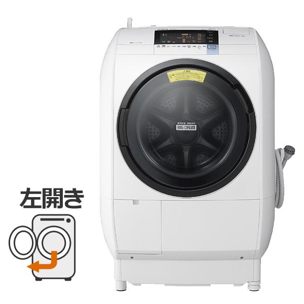 HITACHI 日立【BD-V5800L-W】BDV5800L-W　左開き］ ドラム式　洗…...:den-ki-ya2:10004325