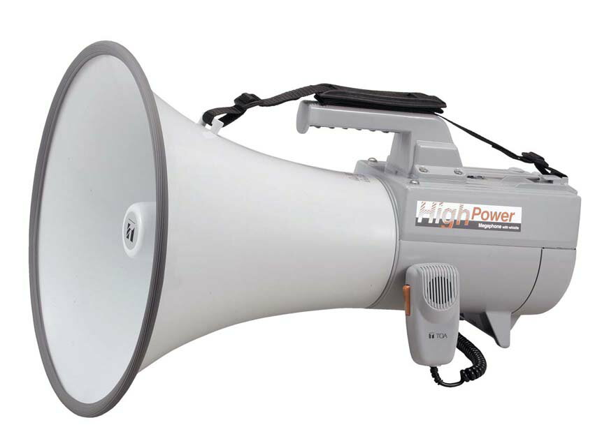 【11月特価品】ER-2130W TOA 大型メガホン ホイッスル音付き 拡声器 学校 避難訓練 消防 【11月特価品】ER-2130W TOA 大型メガホン ホイッスル音付き 拡声器 学校 避難訓練 消防