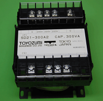 ダウントランス入力電圧AC200V系出力電圧AC100Vタイプ