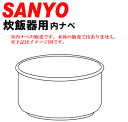 コーティングがはげた？サンヨー炊飯器ECJ-EG18T、ECJ-FT18、ECJ-EG18用内なべ（別名内釜・カマ・内ナベ・内ガマ・うち釜）【SANYO】★1個【宅配便の場合送料500円】