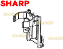 シャープ3DファンPJ-C2DS-T用のリモコンホルダー★1個【SHARP 2141370006】※リモコンホルダーのみの販売です。※ユニット清掃ブラシは別売りです。