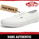 バンズ スニーカー メンズ レディース オーセンティック トゥルー ホワイト VANS AUTHENTIC TRUE WHITE EE3W00