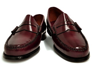 G.H.バスラーソンローファーバーガンディEEEワイズG.H.BASSLARSONBURGUNDY