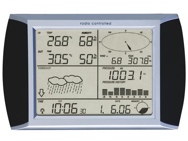 タッチパネル天候計測器1080【送料無料】