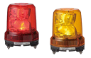 パトライト(PATLITE) LED強耐振大型パワー回転灯 RLR-M2 AC100-240V Ф162 耐塵防水パトランプ 回転 赤、黄 送料無料