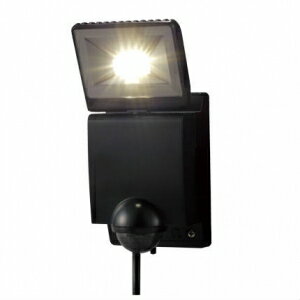 【期間限定特価】 OPTEX LEDセンサーライト ON/OFF・1灯タイプ ブラック L…...:denzaido:10078537
