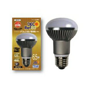 エスティーイー LED電球 デコライト 60W形レフ球相当 電球色 口金E26 JRF060C