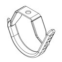 アイリスオーヤマ 落下防止パーツ シリコンゴムバンドタイプ 3組入り 直管形LEDランプ用 LDRB-4F