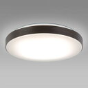 NEC LEDシーリングライト ~8畳用 調光・調色タイプ 昼光色+電球色 リモコン付 ダークブラウン HLDC08233SG