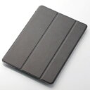 ショッピングiPad2 ELECOM ソフトレザーフラップカバー 手帳型 9.7インチiPad 2017年・2018年モデル用 超薄型・軽量設計 背面クリアマグネットフラップ TB-A18RWVBK