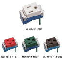 明工社 ML接地コンセント 接地リード線付 15A 125V 白 ML1214W-1