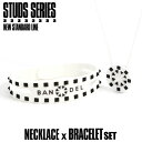 【SS中P10倍】【着後レビューでBANDELグッズ!】BANDEL バンデル STUDS SERIES スタッズシリーズネックレス ブレスレット セット NEWSTANDARD LINE バランス アスリート