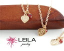 【ポイント2倍! 14日23:59迄】 LEILA JEWELRY レイラ ジュエリー Heart Initial Necklace ハート イニシャルネックレス 【leila】【leila jewelry】【メール便 】【イニシャル ネックレス】【イニシャル ネックレス ゴールド】