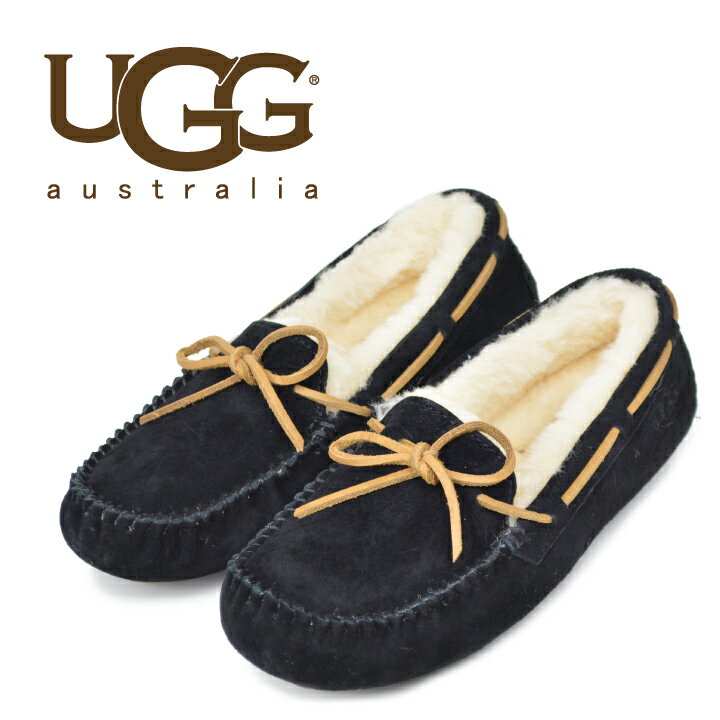 【ブラック限定価格】UGG ダコタ モカシン アグ 正規品 DAKOTA ムートン モカシ…...:deroque:10008923