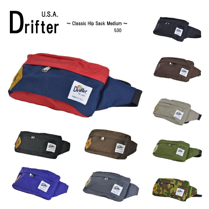 ドリフター Drifter Classic Hip Sack Medium クラシックヒッ…...:deroque:10008219