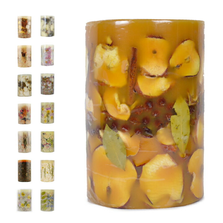 ROSY RINGS Big Botanical Candle 300hrs　ロージーリン…...:deroque:10005173