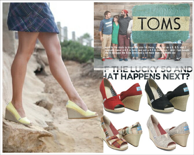 TOMS shoes@gY V[YCanvas Women's WedgesLoX@E[} EFbW T_@fB[X@ C \hX GXph[ Y fB[XXb| tbgV[Y T_ y{z