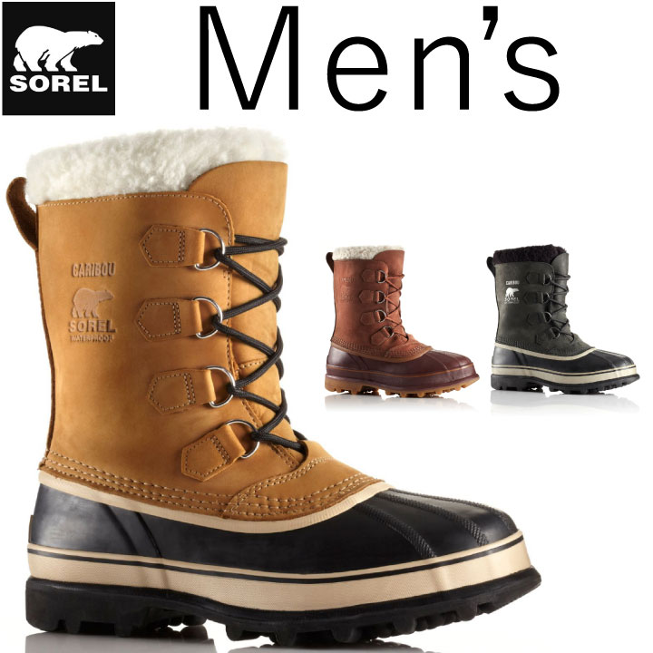 ソレル カリブー ブーツ メンズ スノーブーツ sorel men's caribou 送料無料...:deroquedue:10003786