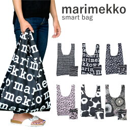 <strong>マリメッコ</strong> marimekko スマートバッグ smart bag <strong>エコバッグ</strong> 折りたたみ コンパクト 折り畳み ブランド ナイロン トートバッグ お洒落おしゃれ かわいい 北欧 プレゼント ギフト <strong>マリメッコ</strong> 売れ筋アイテム 【due】