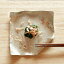syouryu - 昇龍工房 すずがみ 錫(すず)皿 13cm かざはな / さみだれ / あられ 折り紙のように曲げられる 取り皿 贈り物 ギフト 結婚祝い 内祝い 引き出物