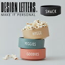 PORCELAIN　SNACK BOWL BY DESIGN LETTERS デザインレタース　ポーセリンスナックボウル