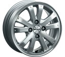 HONDA ホンダ FIT フィット ホンダ純正 14インチアルミホイール MS-011 II(切削/ブレードシルバー・メタリック塗装/1本)【対応年式2013.9?次モデル】