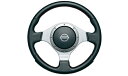 NISSAN 日産 WINGROAD ウイングロード 日産純正 MOMOスポーツステアリング (本革フラットスポーク) 【対応年式2014.4〜次モデル】