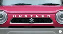 SUZUKI スズキ HUSTLER ハスラー スズキ純正 エンブレム(HUSTLER) 2015.7〜次モデル