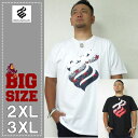 大きいサイズ メンズ ROCAWEAR(ロカウェア)RW USA TEE
