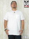 大きいサイズ メンズ OBEY(オベイ)「PREMIUM BASIC POCKET」TEE<ホワイト><2XL>