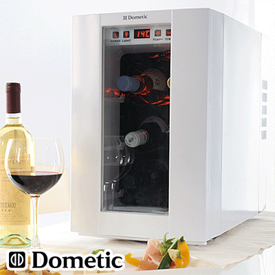 【取り寄せ商品】Dometic ドメティック ワインセラー　6本用　スノーホワイト　DW6…...:dh-apex:10002838