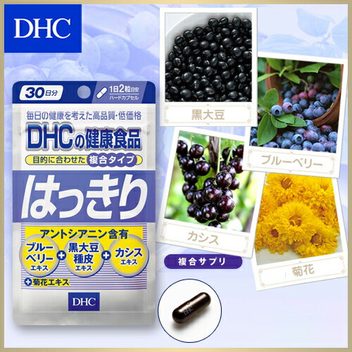 【+400pt開催中】【DHC直販サプリメント】アントシアニンを含むブルーベリーエキスやカ…...:dhcshop:10001701