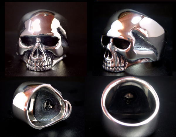 ◆【スカルGシルバーリング】 Keith Skull Ring キースリング/シルバーアクセサリー/メンズ/レディース訳あり（商品受領後レビューを書けば国内【送料無料】）セール SALE 人気　20％OFF【smtb-k】【w3】【smtb-TD】【saitama】【smw4】◆最強の出来！【シルバーアクセサリー/スカルリング/キースリング/メンズ/レディース】