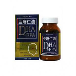 サプリアート 亜麻仁油+DHA＆EPA　120球