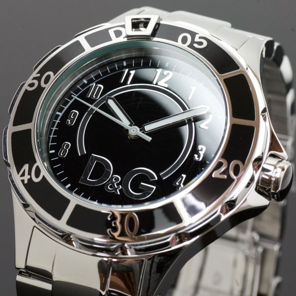 D&G ドルチェ&ガッバーナ ANCHOR メンズ 腕時計 DW0581 バンド調整器付き！