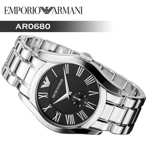 EMPORIO ARMANI エンポリオ・アルマーニ メンズ 腕時計 AR0680 バンド調整工具付き！