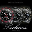 TECHNOS テクノス ブラック・ダイバー 限定モデル メンズ 腕時計 T2171