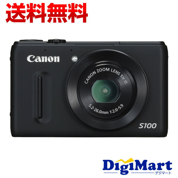 ★全品2倍。エントリーで6倍〜最大56倍[12月2日0:00〜4日1:59]★キャノンデジタルカメラ CANON PowerShot S100 [ブラック] 