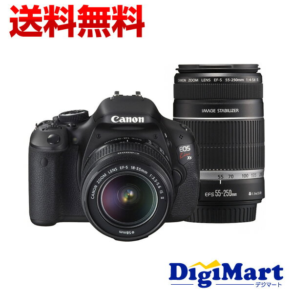 【送料無料】キャノン Canon EOS Kiss X5 ダブルズームキット　デジタル一眼レフカメラ 【新品・国内正規品】