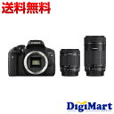 【送料無料】キャノン Canon EOS Kiss X8i ダブルズームキット デジタル一眼レフカメラ 【新品・国内正規品】