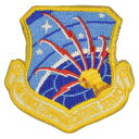 ミリタリーパッチ US AIR FORCE コミュニケーション サービス アメリカ空軍 通信部 | ミリタリーワッペン アップリケ 記章 徽章 襟章 肩章 胸章 階級章