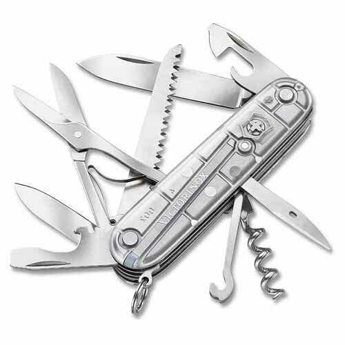 VICTORINOX アーミーナイフ ハントマン シルバー HUNTSMAN | Vict…...:digisto:10004602