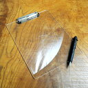POSSE クリップボード A4 LR126 クリア ポッシ 文房具 ステーショナリー 書類ケース 書類ボックス アルミケース アルミボックス