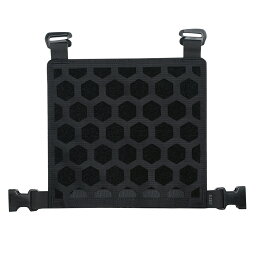 5.11タクティカル MOLLEパネル HEXGRID ギアセット [ 9×9 / ブラック ] 5.11Tactical モールパネル モジュラーパネル ヘックスグリッド Gear Set コーデュラナイロン オールミッション<strong>プレートキャリア</strong>対応 <strong>プレートキャリア</strong>用パーツ プレキャリパーツ <strong>プレートキャリア</strong>ー