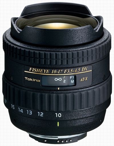 Tokina デジタル一眼レフ専用 魚眼ズームレンズ AT-X107 DX ニコンマウント