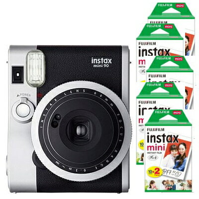 フジフイルム　チェキ instax mini 90ネオクラシック チェキフィルム100枚付