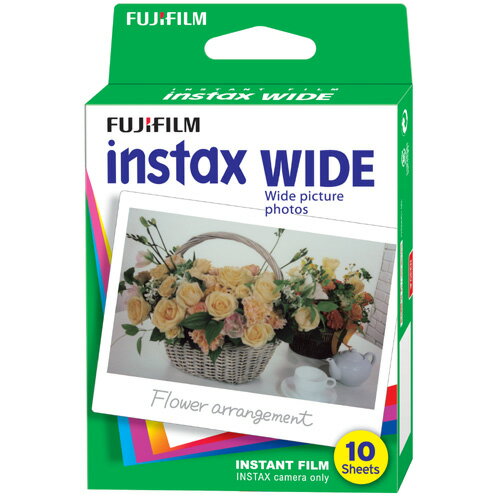 FUJIFILM インスタントカメラ instax ワイド用フィルム インスタックスワイドフィルム