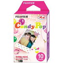 FUJIFILM(フジフィルム)instax mini チェキ用フィルム キャンディーポップ